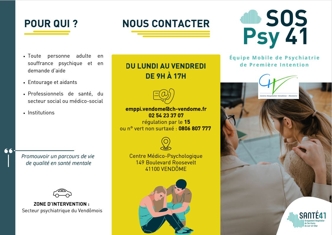 Image 1er page flyer SOS Psy 41
